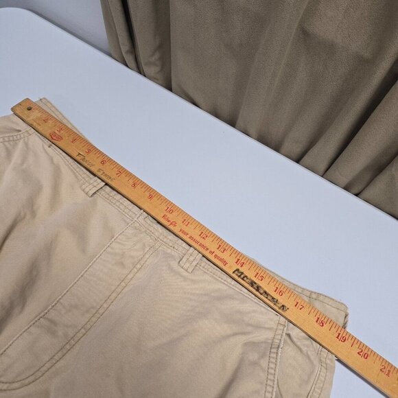 Polo Ralph Lauren Cargo Shorts Men 38 Beige Heavy Cotton Outdoor Skater‎ Pockets - Picture 10 of 15